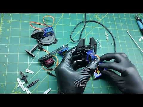 BRAZO ROBÓTICO DE 4 SERVOS CON ARDUINO | EL MÁS FÁCIL DE ARMAR PASO A PASO