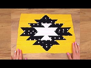 Simple Star Quilt Block Tutorial – Bold & Beautiful Design ✨