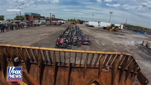 Bulldozers flatten hundreds of illegal mopeds in NYC.The NYPD took a dramatic step in its sweeping crackdown on vehicles increasingly linked to violent crime.Police Commissioner Jessica Tisch says many of the bikes are uninsured, carry fake or altered plates, and have become a growing public safety threat because criminals use their speed and anonymity to flee police.The stark warning comes after investigators linked illegal mopeds and scooters to multiple robberies and even the shooting death o