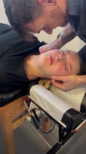 Chiropractic adjustment of the cervical spine