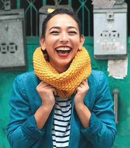 How to Knit a Seed Stitch Scarf or Cowl (Fully Customisable)