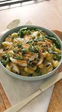 A Taste of Texas - Savory Chicken Gnocchi & Pecan Gremolata