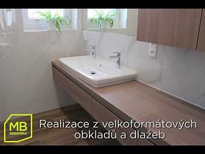 Inspirace - Velkoformátové obklady a dlažby do koupelny i interiéru