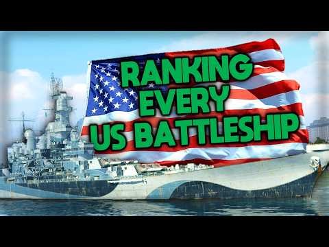 Ranking Every US Battleship In WoWS Legends
