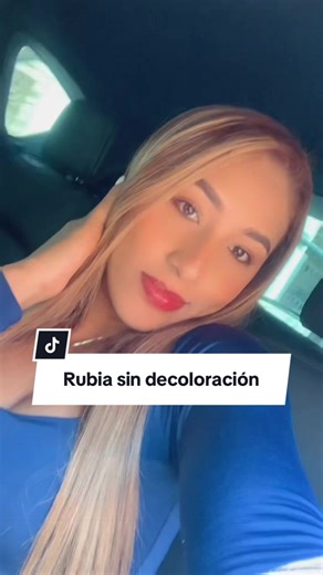 Rubia sin decoloración con Igora Royal