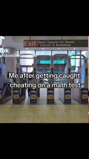 Consequences of Cheating on a Math Test