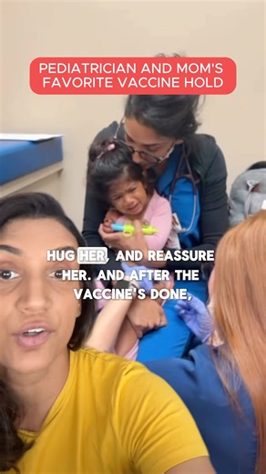 Shots don’t have to mean stress. 💉 This simple hold can make vaccine visits feel safe, not scary! A calm, secure hug can do more than just comfort—it can help your child feel in control during a moment that often feels overwhelming. Some offices may not allow this hold because we have seen caregivers not hold their child securely enough and the child flinches--cue needle stick injury. So you have to be 100% sure you can hold them securely in this hold. Here are a few ways to make the experience