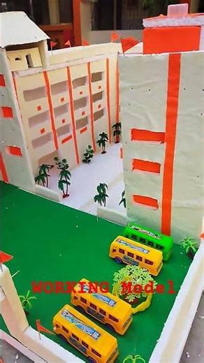 working model of science exhibition 2025 #shortsfeed #school #viralvideo #schoollife