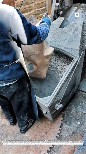 Concrete mixing process