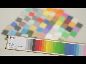 Unboxing Bambu Labs Filament Swatches. Perfect for Your 3D Prints!