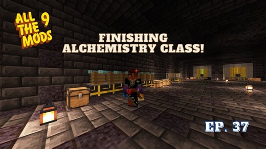 All The Mods 9 Minecraft ATM9 Episode 37| Finishing the Alchemistry Mod! Class is Back in Session! Minecraft Blog