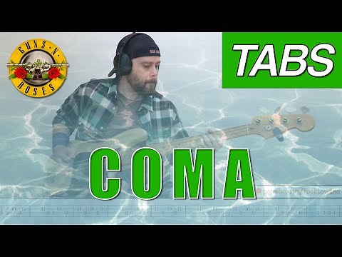Coma bass bass tabs cover - Guns 'n Roses