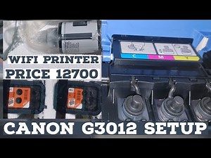 Canon G3012 Printer Setup | Step Wise Step setup process | #canon