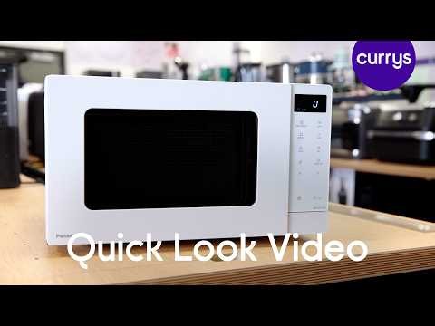 PANASONIC NN-ST21QWBPQ Compact Solo Microwave - Quick Look