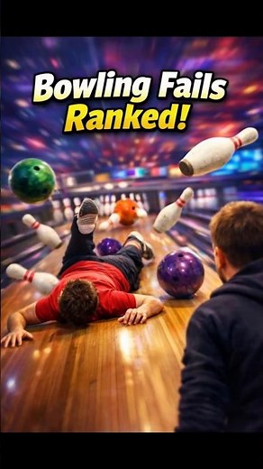 Ranking funny Bowling fails🤕 #funny #funnyvideos#bowling #ranking #bestmemes #usa#