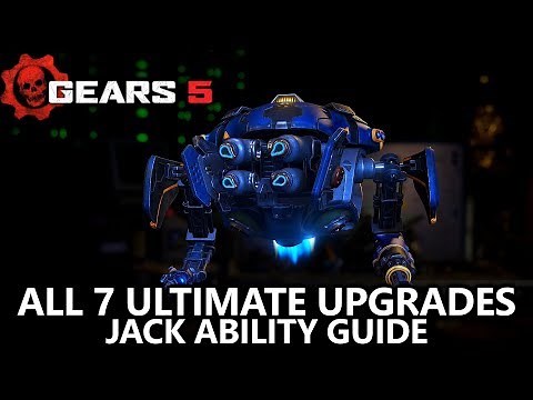 Gears 5 - All Jack's Ultimate Ability Upgrades - How to Unlock and Locations Guide