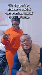 48K views · 1.6K reactions | 11th day post Operation, she's on a padded compression garment round her tummy, she's already so happy with herself on how the result is gradually turning out to be | Mascot House Tv | Facebook