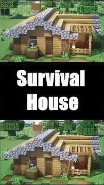 Minecraft Small Oak Survival House