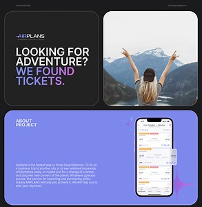 AIRPLANS / Flight booking app concept - Sasha Loginova