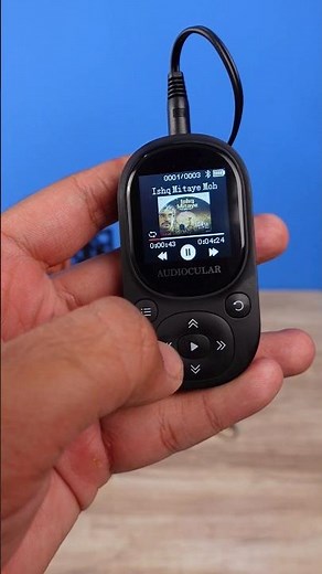 Best Audio Player with Great Features 🔥🔥 AUDIOCULAR M11 Portable MP3 Player ⚡⚡