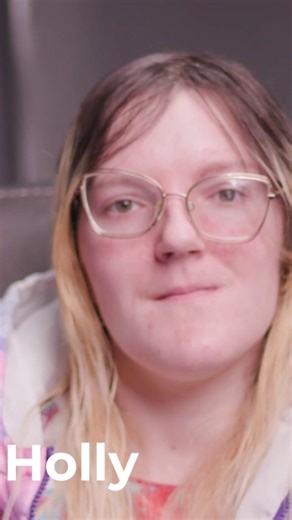 10K views · 181 reactions | "It's a bit like Benjamin Button, where he's born like a man and then he reverses, and dies a baby."" Holly talks about how she explains Huntington's disease and how she lives with it. This clip is from our 2023 #MindfulOfHuntingtons campaign where we looked at mental health and Huntington's disease. How would you explain Huntington's disease to people? | Huntington's Disease Association | Facebook