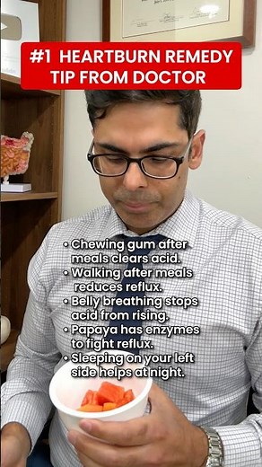 Gastroenterologist Reveals Natural Remedies For Heartburn & Acid Reflux 🚨🔥
