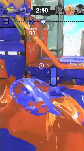 Blaster moment #shorts #splatoon3 #short