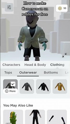 How to make cameraman on roblox for free