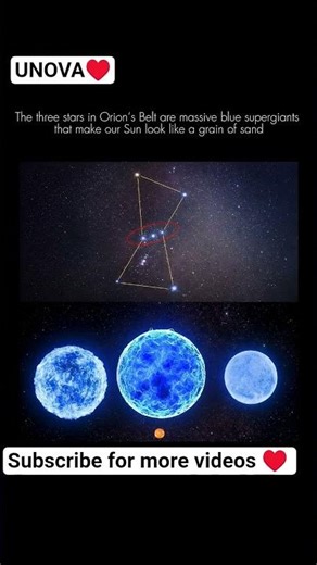 Our Sun vs. Orion_s Belt_ The Scary Truth 🪐😱