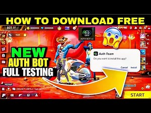 Free Fire Auth Bot V2 APK Download 🔥 Full Test Setup & Pro Features Explained!