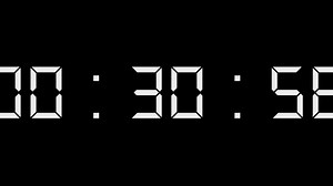 60秒倒计时（精确到0.01秒，超清60帧，每秒报数）但01.00.00改成00.60.00