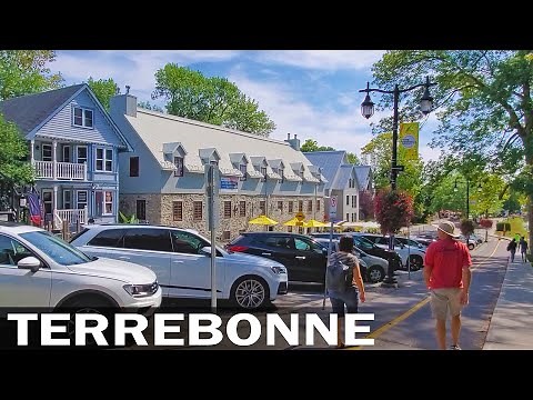 Vieux-Terrebonne Walking Tour! Old Terrebonne, Quebec, Canada