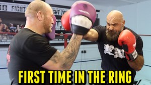 15K views · 598 reactions | 310lb retired Strongman steps into the ring for the first time 若 I've always enjoyed mixing up my training, and now my goals have changed from Strongman and strength to health and fitness, I thought I'd try out boxing for a little cardio session. Thanks to Dennis from JJ's in Cirencester for having us. | Laurence Shahlaei | Facebook