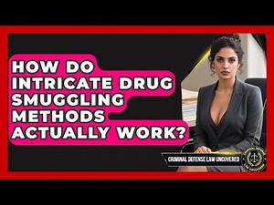 How Do Intricate Drug Smuggling Methods Actually Work? - Criminal Defense Law Uncovered