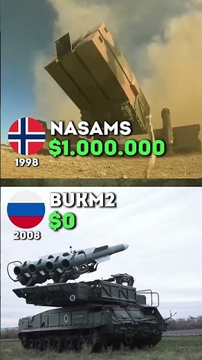 NASAMS vs Buk-M2 — NATO Air Defense vs Russian SAM System