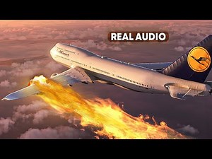 Bursting into Flames After Takeoff Over New York | Boeing 747-8 on Fire (With Real Audio)