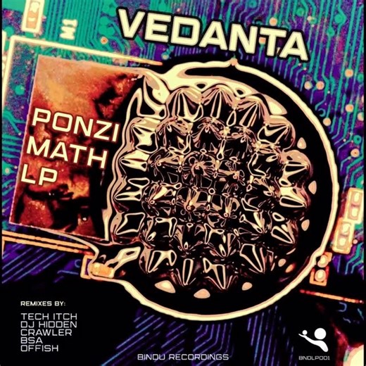 Bindu Recordings on Instagram: "@vedanta_dnb - Ponzi Math LP - BNDLP001 Out Now on Bandcamp. After some weeks of teasing, it’s time, Ponzi Math LP is available on Bandcamp, go check out the whole album! Special thanks to all artists contributing and everybody supporting. In the next weeks we will unleash the visuals, you only saw the teasers so far… Some of the tracks have already premiered on YouTube, more coming. (Bigups @iwitness_dnb @officialdrumad @rev_dnb @dnb_portugal ) Audio & Visuals: V