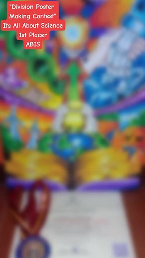 #CongratsMySon👏🎉💪🤜 #1stPlacer🏆🥇 #DivisionPosterMakingContest #Science #Grade9 #fyp