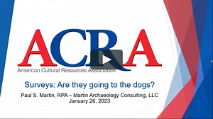 ACRA Webinar: Surveys: Are the Going to the Dogs?