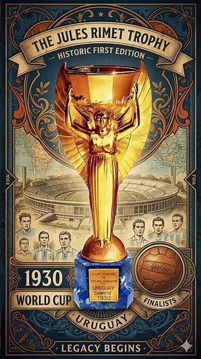 Evolution of Every FIFA World Cup Trophy & Ball (1930–2026) 🏆⚽ | FIFA History