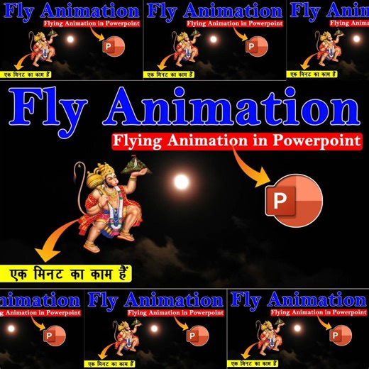 4K views · 35 reactions | Hanuman Ji Flying Scene in PowerPoint  |...