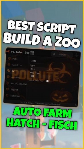 ❄️ Script Build A Zoo Auto Fish, Auto Hatch, Auto Egg, Farm Money #buildazoo #script #roblox