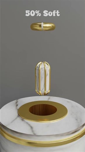 🔥 0% to 100% Torus Spring Soft Body Simulation