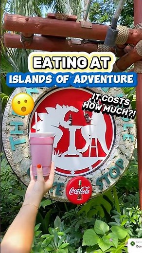 How Much it COSTS to Eat at Islands of Adventure! 😮🍔 (Universal Dining for a Day)