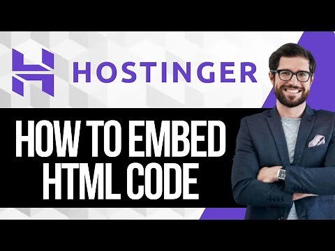 How To Embed HTML Code To Hostinger Website Builder