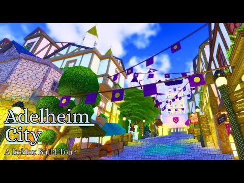 Adelheim Capital City | Roblox European Inspired City Build (Bloxburg/Roville)