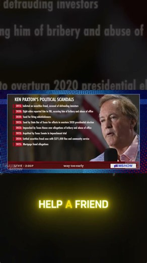 Trump's "Worst" Endorsement? Ken Paxton’s Controversial Record 😮