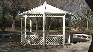 If you ever pay a visit to the Clark County Museum, you will almost certainly go down Heritage Street. There's a collection of houses with exhibits detailing the rich history of our area. At the end of Heritage Street, visitors will find something else, the Guild Grove and a gazebo. It's a pleasant place to sit and relax, but it's also a significant part of the Museum's Culture. Our Administrator Mark Hall Patton explains how and why it was developed. The Clark County Museum is at 1830 Boulder H