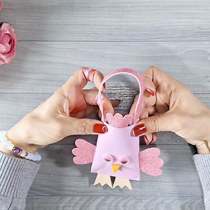 Easy cute candy pack from roll 🐇🎀🐣🐥 for easter | Hobby Time