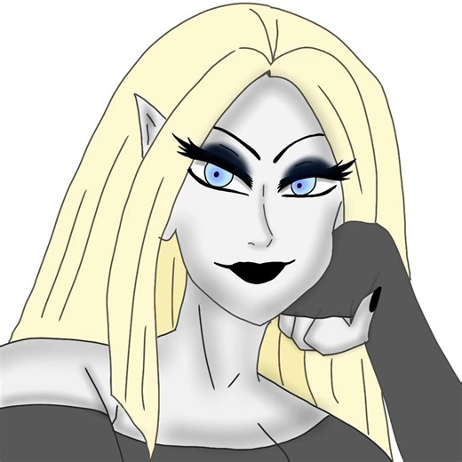 a very realistic "dream" ...#oc #vampire #art